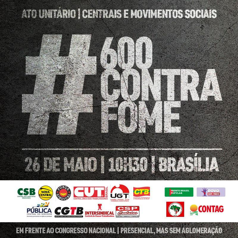 centrais ato 26 maio 21