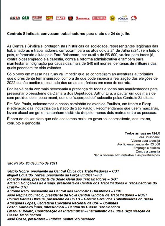 centrais nota 24J