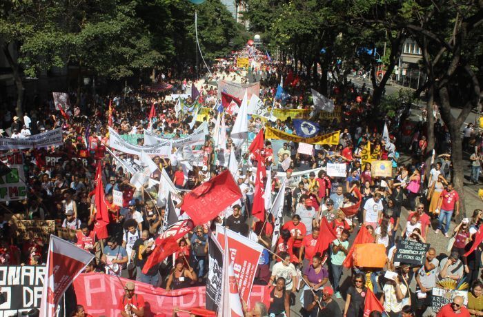 greve geral 14 de junho bh