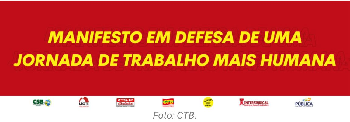 jornada6x1 centrais sindicais