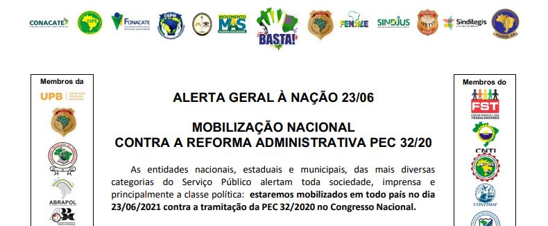 manifesto entidades contra pec 32