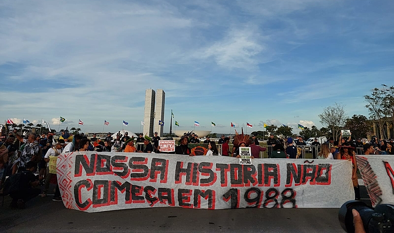 pl 490 demarcacao manifestacao contra