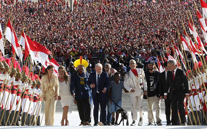 posse historica governo lula